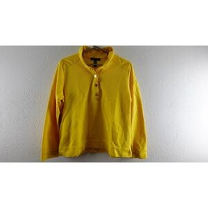 Ralph Lauren Men's Yellow Long Sleeve Henley Pullover‎ Shirt Size XL